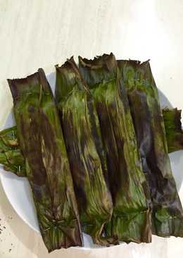 Pepes tahu ayam jamur