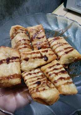 Pisang selimut kulit pangsit