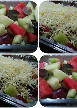 Salad Buah Extra Yummy with Secret Mayo