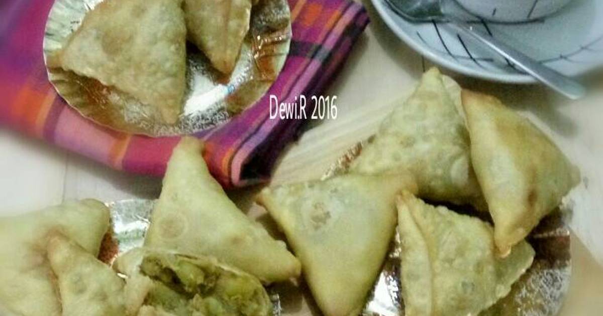 Resep Samosa Kare Ayam ala Dewi audy's