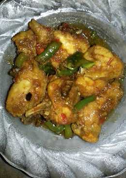 Ayam kecap pedas asam manis
