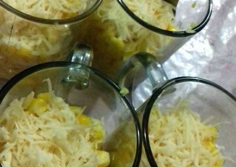 resep JASUKE (jagung susu keju)