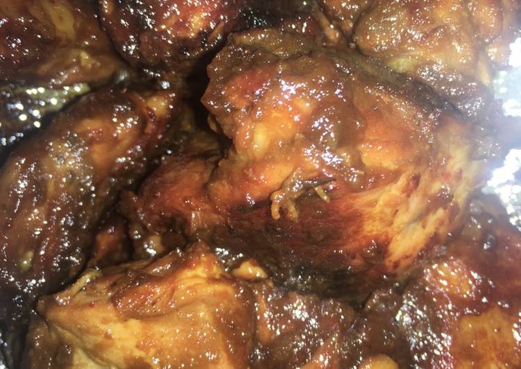 resep masakan Ayam bakar kecap happycall