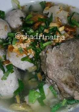 Bakso daging sapi dan ayam