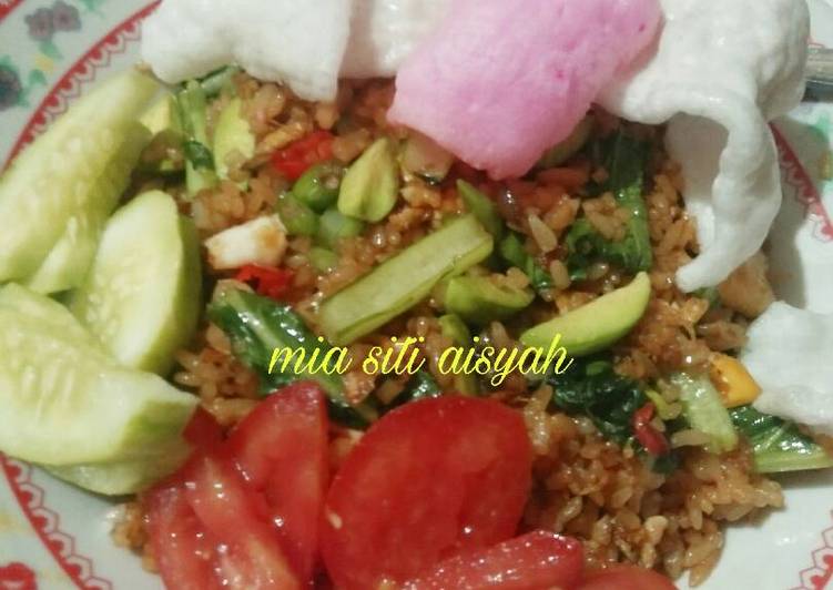resep lengkap untuk Nasi goreng pete (easy)