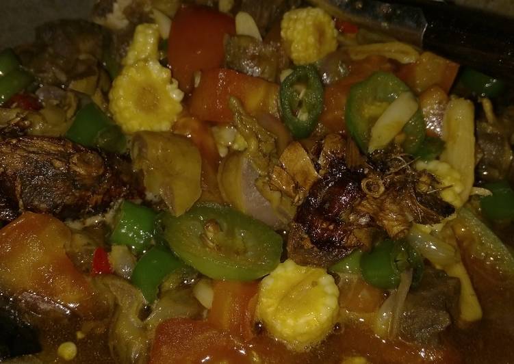 resep lengkap untuk Tumis ampela utren cabe ijo