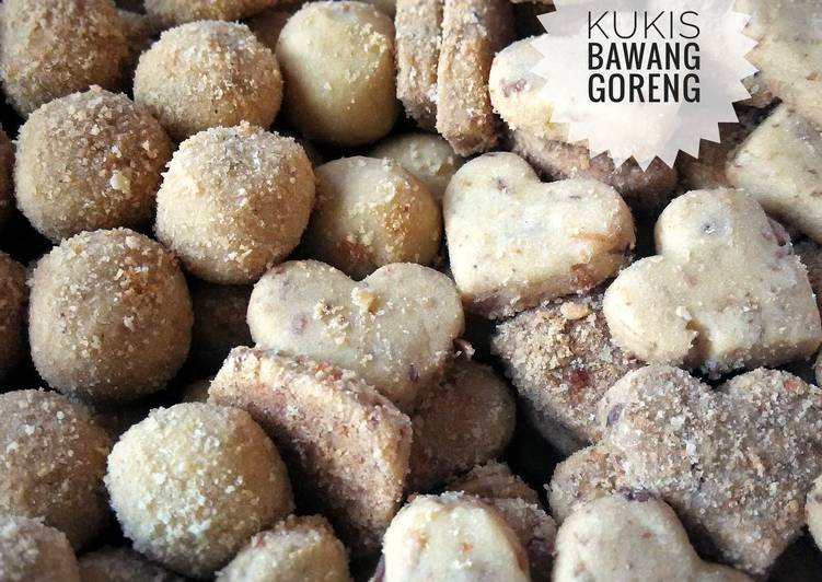 Resep Kukis Bawang Merah Goreng Kiriman dari Rachma Esty Utami