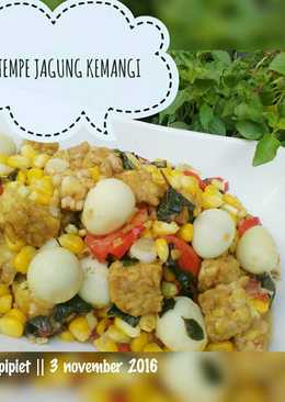 Cah Tempe Jagung Kemangi