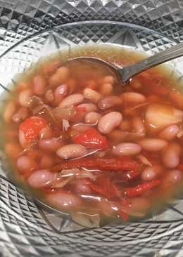 Sayur asem kacang merah