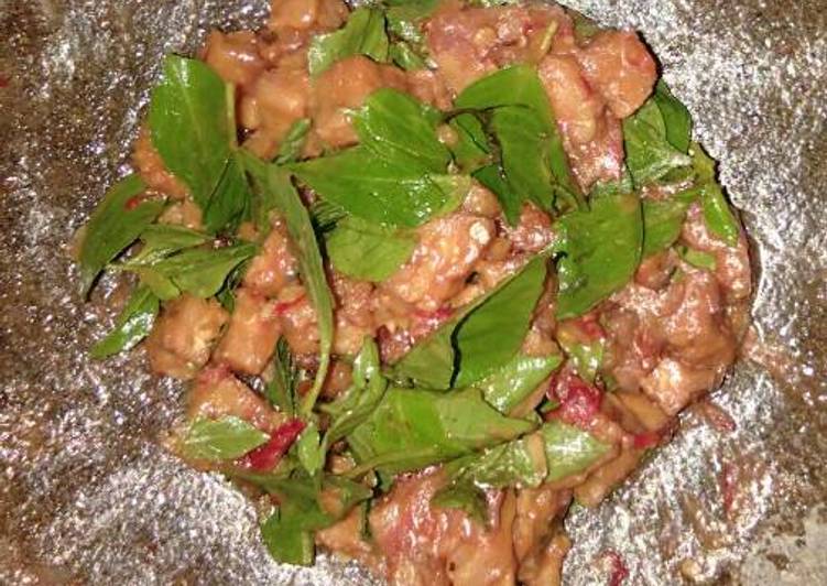 resep makanan Sambel tempe kemangi