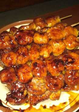 Baso bakar bumbu kacang