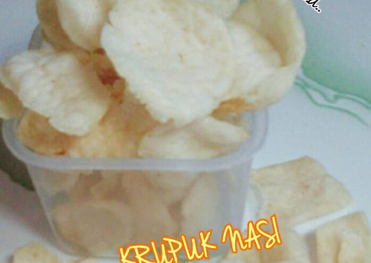 gambar untuk resep makanan Krupuk Nasi No MSG Renyaahh (Buat Si Kecil)