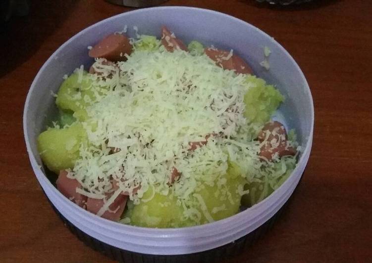 resep masakan Kentang sosis keju