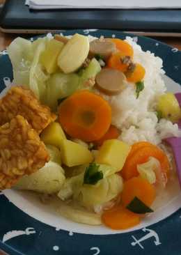 Sayur soup sederhana