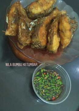 Ikan Nila goreng bumbu