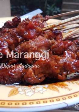 Sate Kambing Maranggi dgn nenas sbg pengempuk