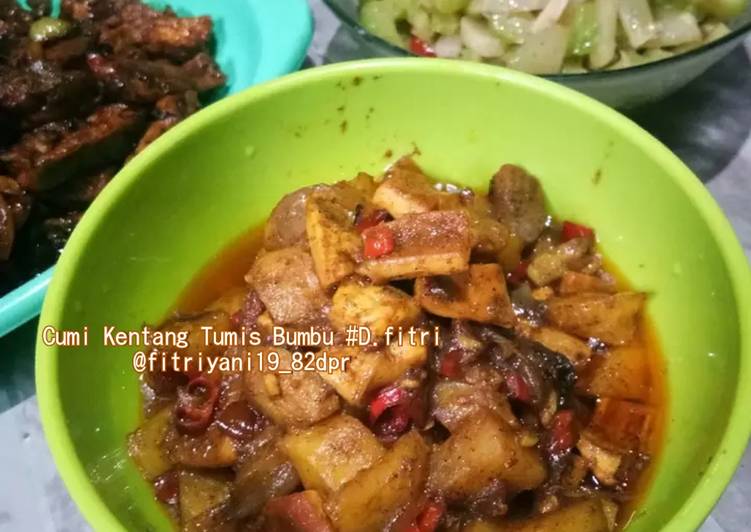 gambar untuk cara membuat ?? Cumi Kentang Tumis Bumbu ?? #Dapur Fitri