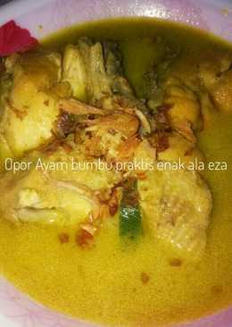 Opor ayam bumbu Praktis enak