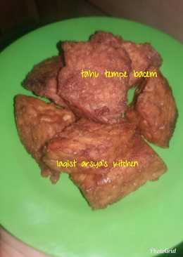 Tahu Tempe Bacem