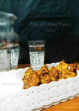 Bakwan Udang Ayam Keto #ketobetic #ketopad