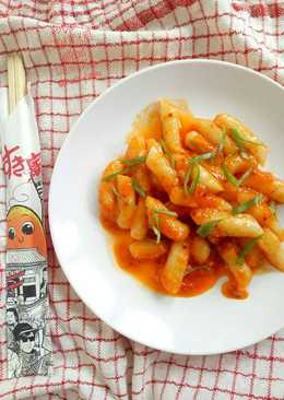 Tteokbokki without gochujang