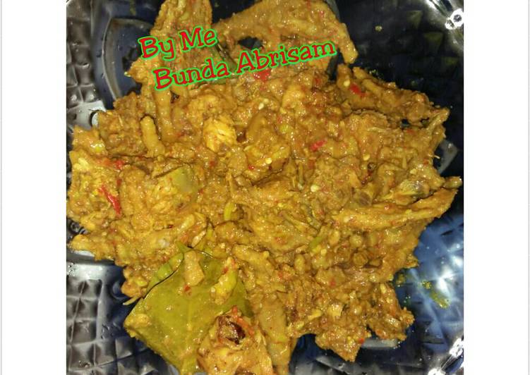 Resep Ceker+Tulangan Mercon By Shinta Putry Setyawan