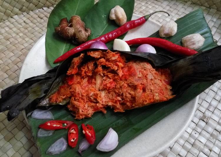 Resep Pepes Tongkol Pedas Bumbu Kencur oleh Nurul Kartika ...