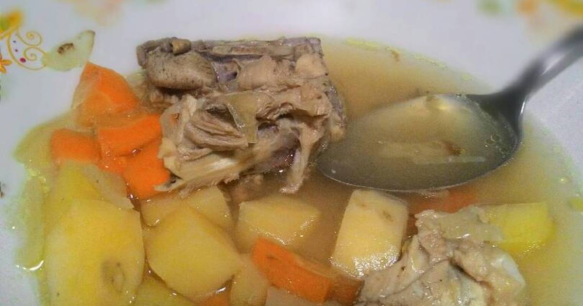 Resep Sup Balungan Ayam ala lia wulans