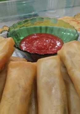 Lumpia Kentang Daging Ala Kikiw