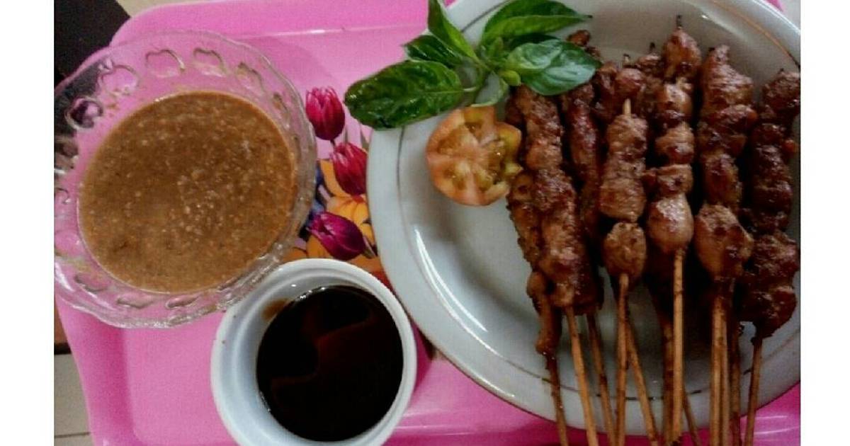 Resep Sate ayam Simpel Enak ala asti gindasari