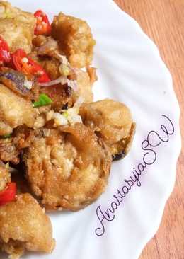 Tahu Terong Crispy Cabe Garam