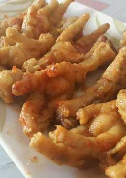 Rica-rica ceker pedas