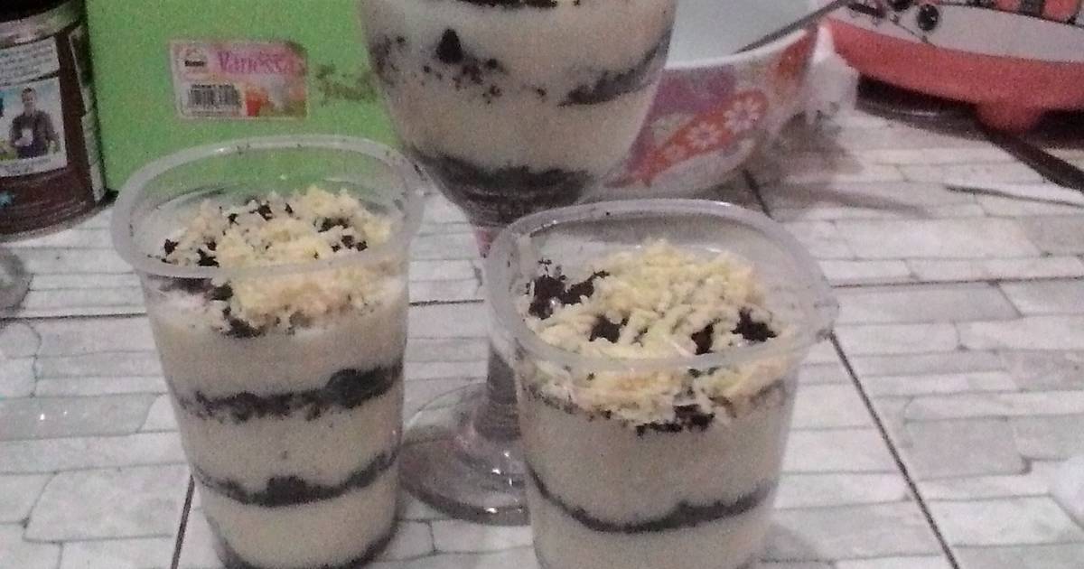 Resep Oreo cheese cake super simple Resep Oreo cheese cake super simple