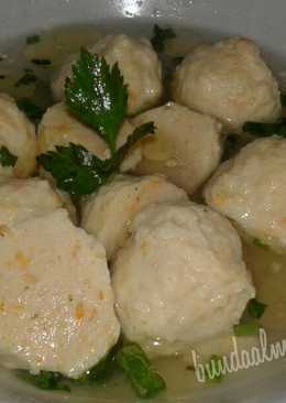 Bakso ayam tofu wortel buat batita