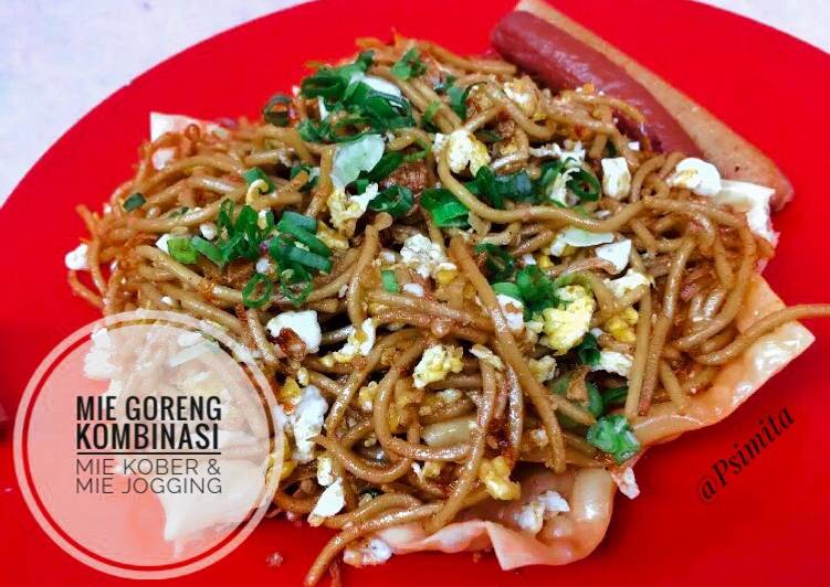 Resep Mie Goreng Kombinasi (Mie Kober & Mie Jogging) Kiriman dari Mita