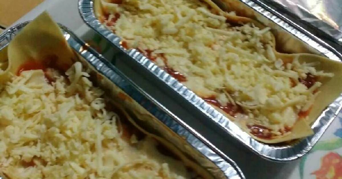 5 resep lasagna ala pizza hut enak dan sederhana Cookpad