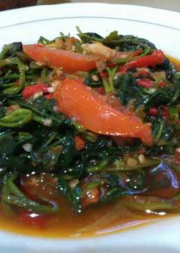 Tumis kangkung terasi#BikinRamdhanBerkesan