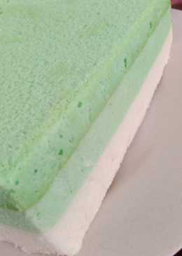 Cake kukus putih telur