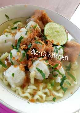 Bakso ayam sederhana