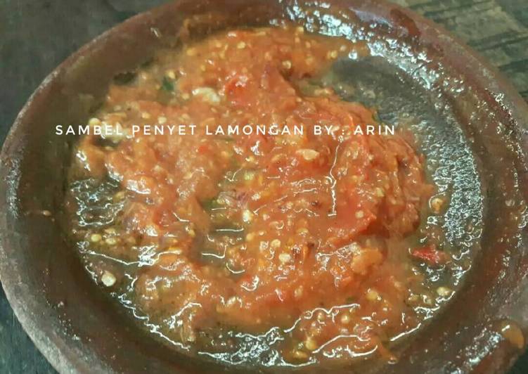 Resep Sambel penyet lamongan 😁😁😁 oleh 25_Dian - Cookpad