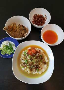 Bubur ayam sederhana