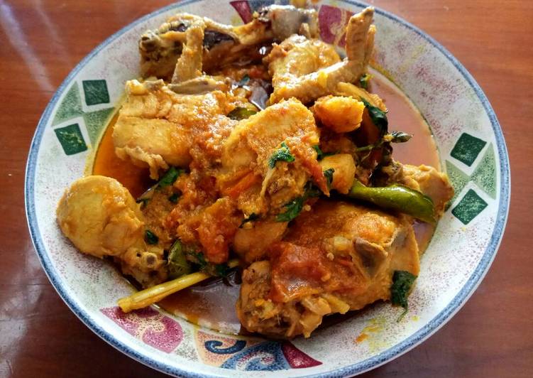 resep lengkap untuk Ayam Rica Simple, Super Pedas