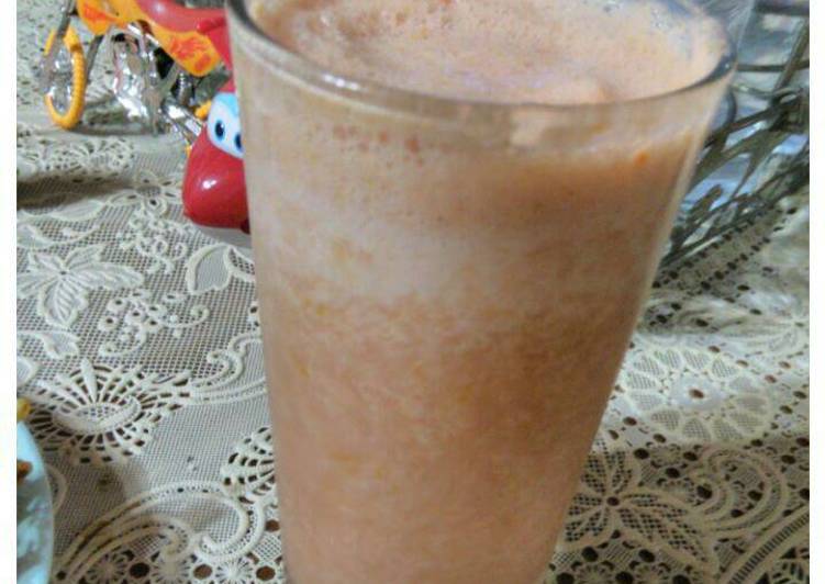 Resep Jus sehat buah + yakult By Nellia Fadllan