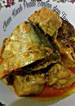 Ikan Kuah Pedas Santan dan Tempe