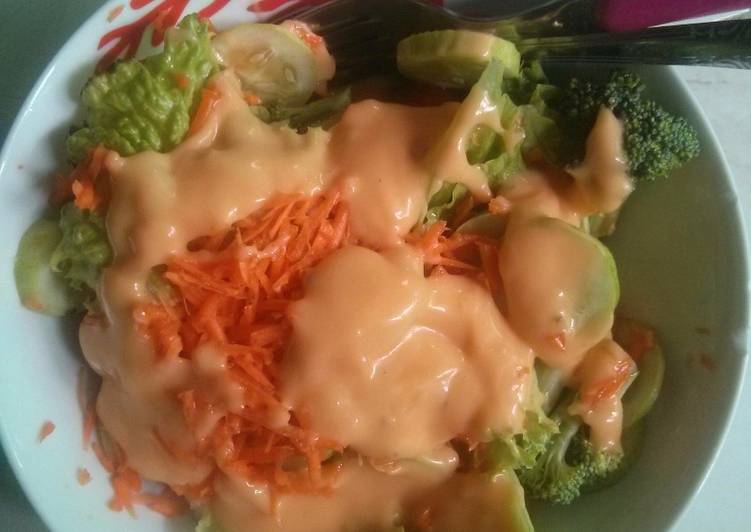 resep makanan Vegan Salad / Salad Sayur