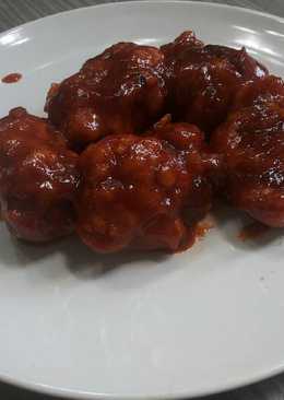 Fire wings ala recheese factory