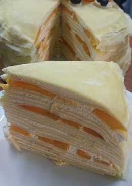 Mangga Crepeâ€™s Cake