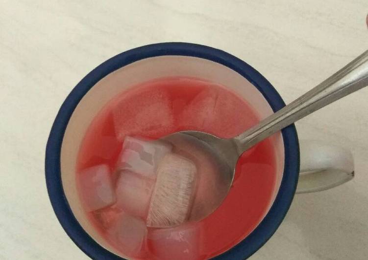 resep Es Sirup Nata De Coco