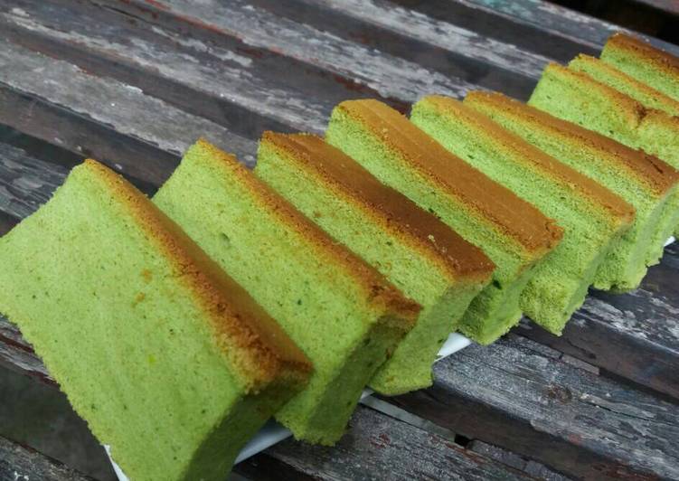 resep makanan Ogura green tea