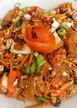 Tumis Tahu goreng kelojotan